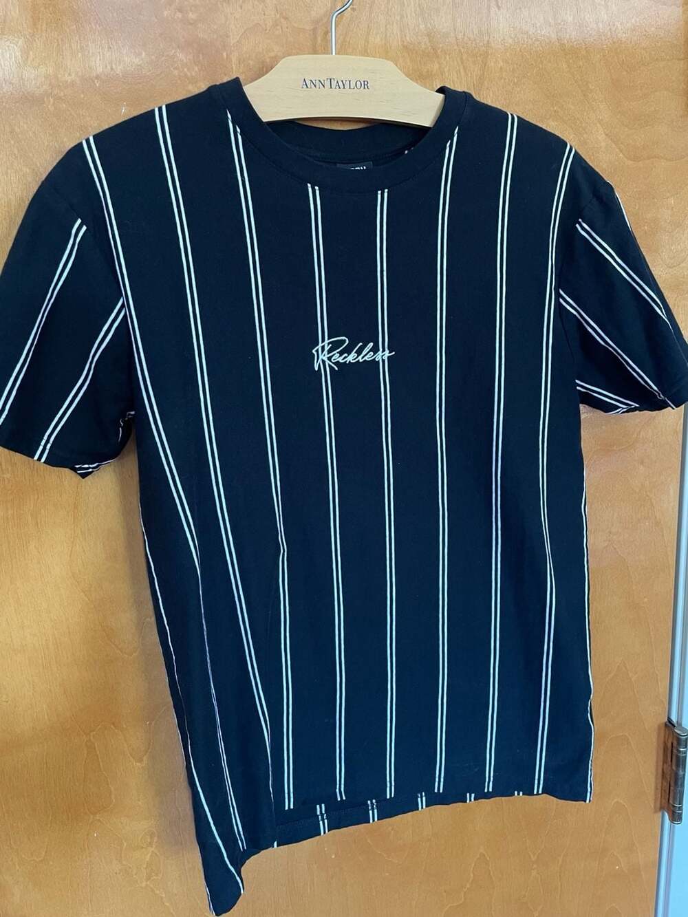 FSBN Reckless Striped Relaxed Fit T-Shirt Size XS